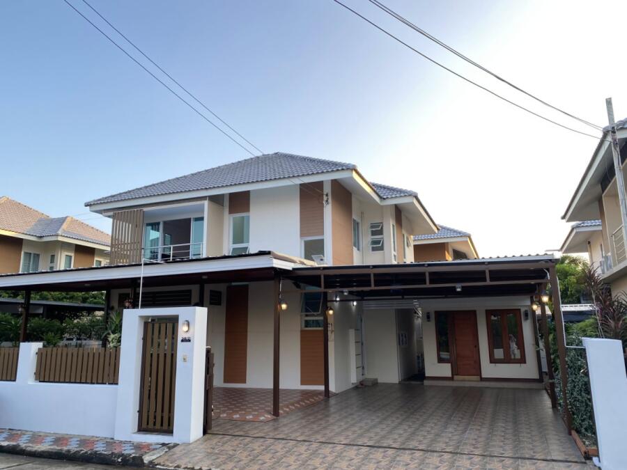 Detached House at Kahabordee project with EV Charger!!